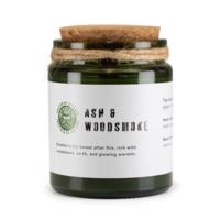 Greenman Woodwick Soy Candle - Ash & Woodsmoke