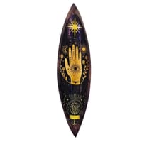 Hamsa enamel incense bowl