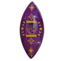 Purple sun and moon incense bowl