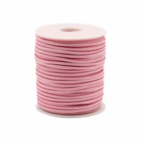 Pink faux suede cord - roll