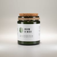 Greenman Woodwick Soy Candle - Moss & Mist