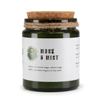 Moss and Mist woodwick soy candle