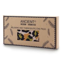 Lavender eye pillow - night leopard