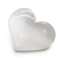 Selenite heart - 5 to 6cm