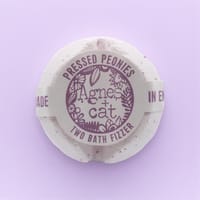 Agnes + Cat Bath Fizzer - Pressed Peonies