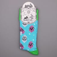 Hop Hare Bamboo Socks S/M - Lucky Gemstones