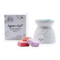 Floral wax melter with four melts