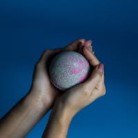 Set of 3 Fruity Rhubarb Bath Bombs