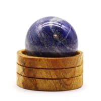 Afghan lapis sphere and stand - 50mm