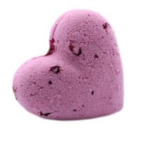 Love Heart Bath Bomb 70g - Ylang & Rose